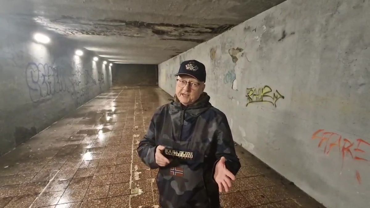 Podchod v pražských Modřanech je v katastrofálním stavu, místní se bojí